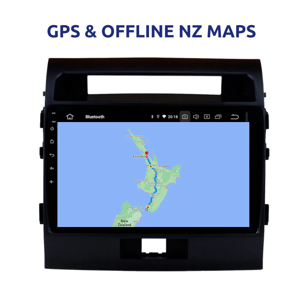 Daiko PRO Car Stereo Carplay Android Auto For Toyota Land Cruiser 2007-2015