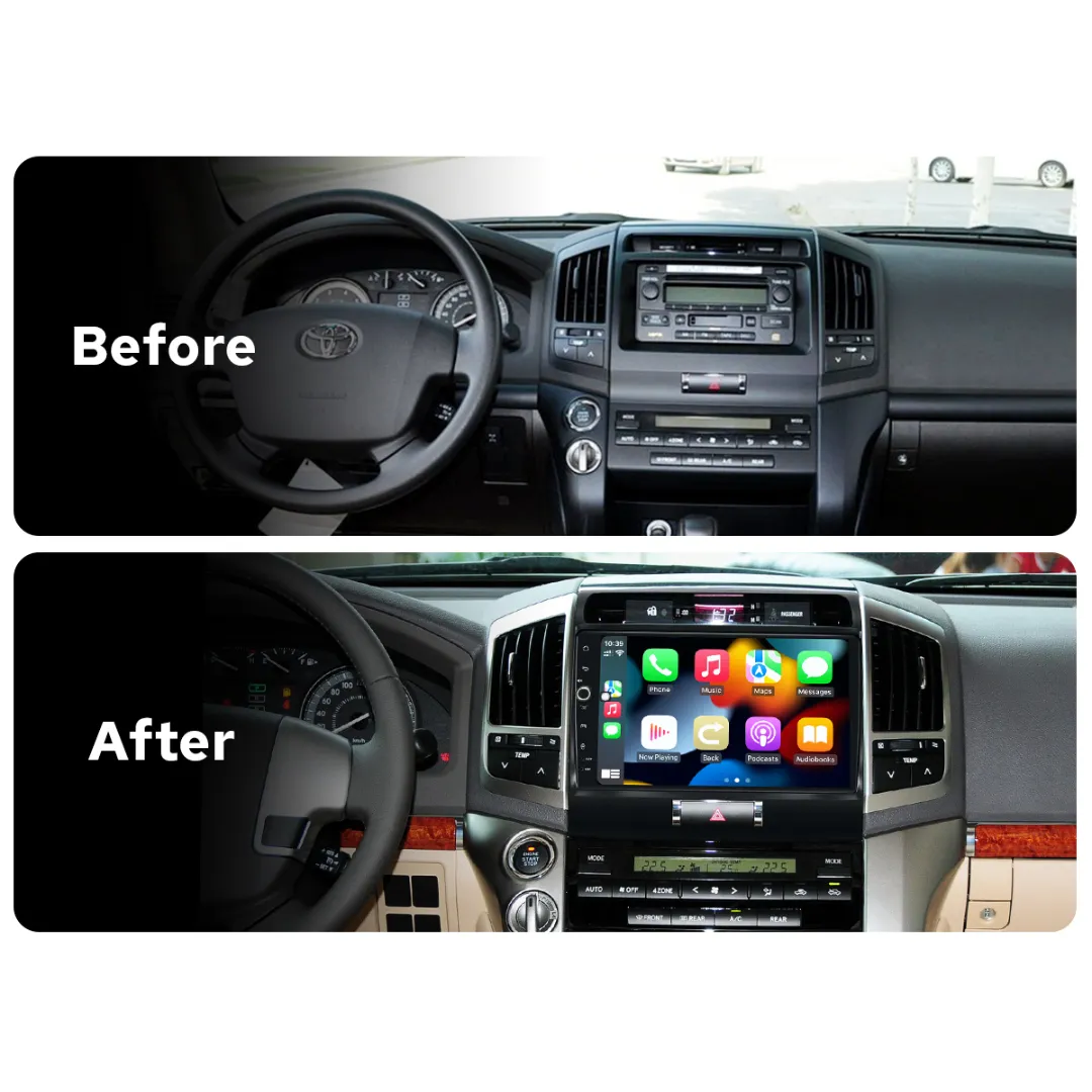Daiko PRO Car Stereo Carplay Android Auto For Toyota Land Cruiser 2007-2015