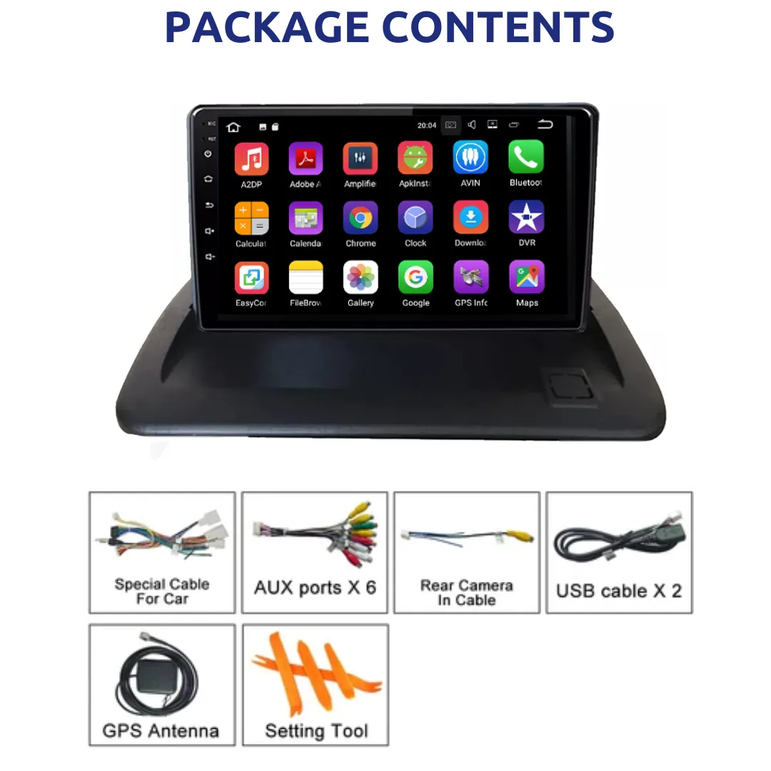 Daiko PRO Car Stereo Carplay Android Auto For Volvo S40 C30 C70 2004-2012