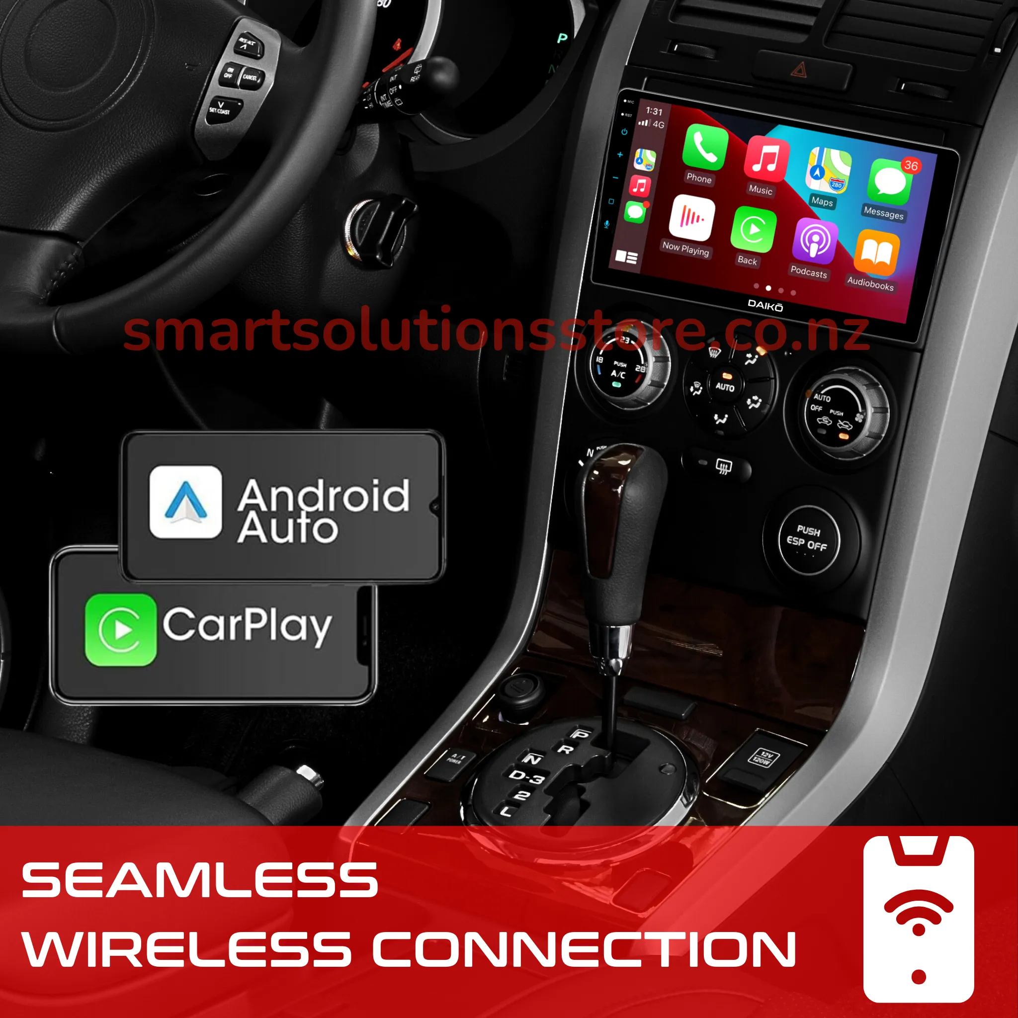Daiko PRO Car Stereo Wireless Carplay Android 4GB RAM   32GB Auto For Mazda 3 Axela 2004-2009