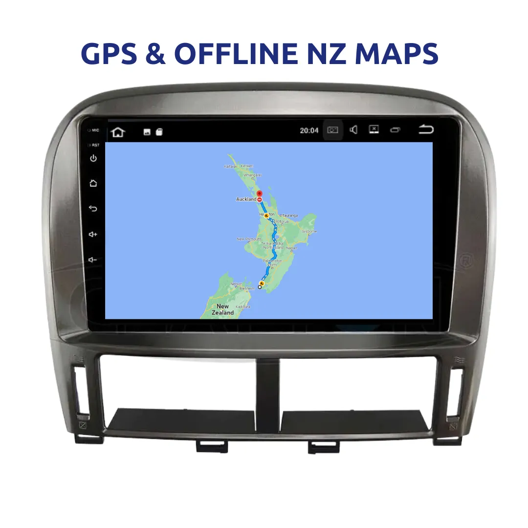 Daiko PRO Car Stereo Wireless Carplay Android Auto For Lexus LS430 2001-2006