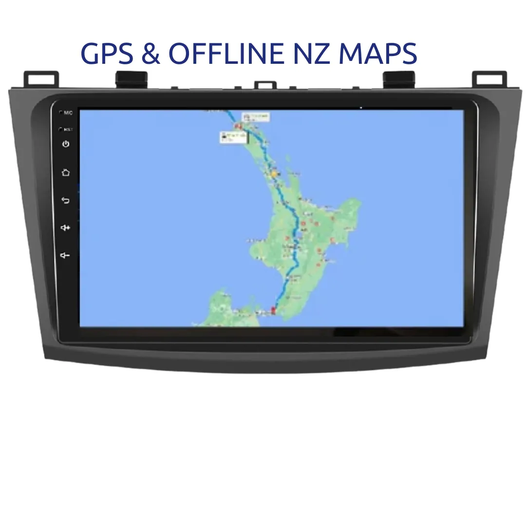 Daiko PRO Car Stereo Wireless Carplay Android Auto For Mazda 3 Axela 2010-2013