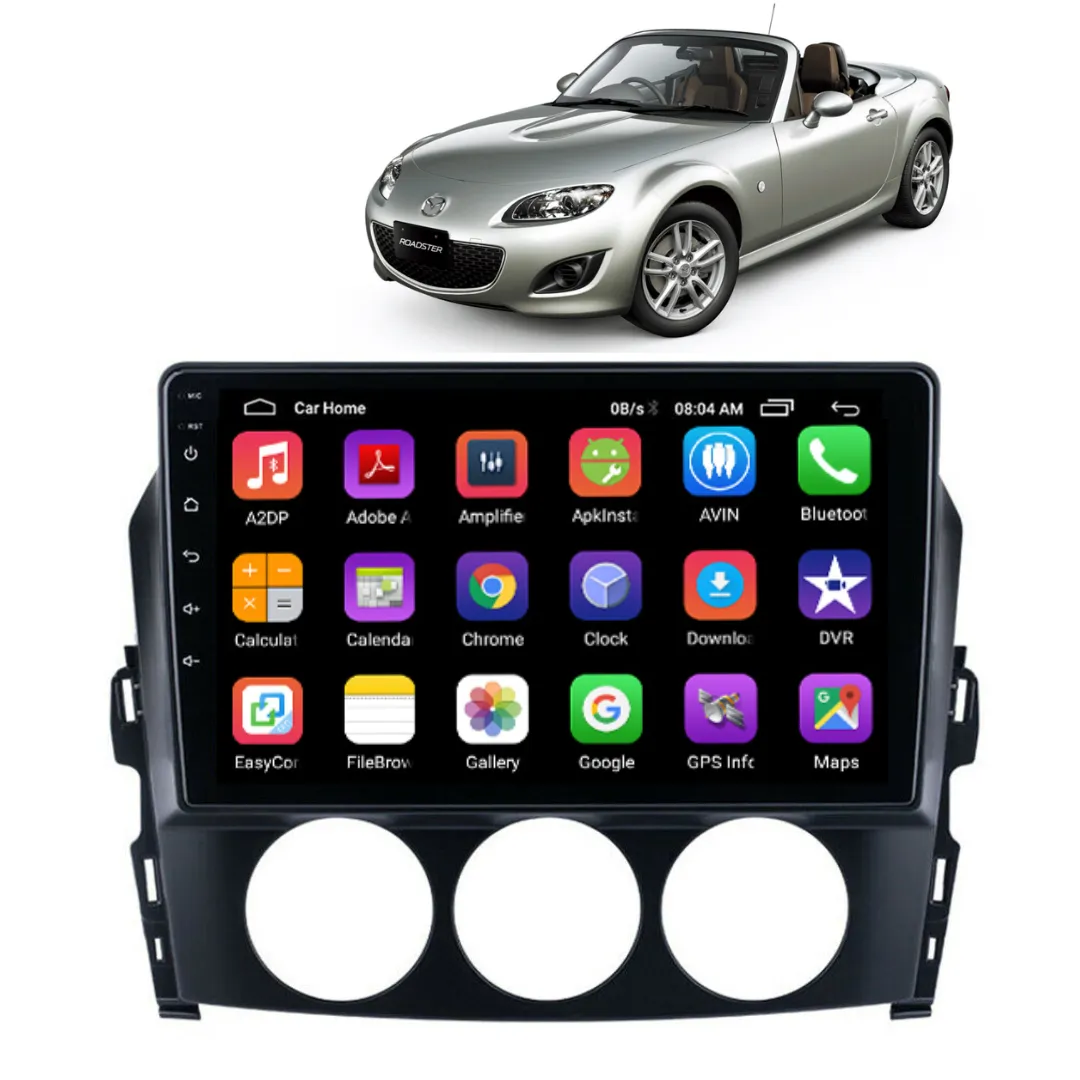 Daiko PRO Car Stereo Wireless Carplay Android Auto For Mazda MX-5 NC 2005-2015