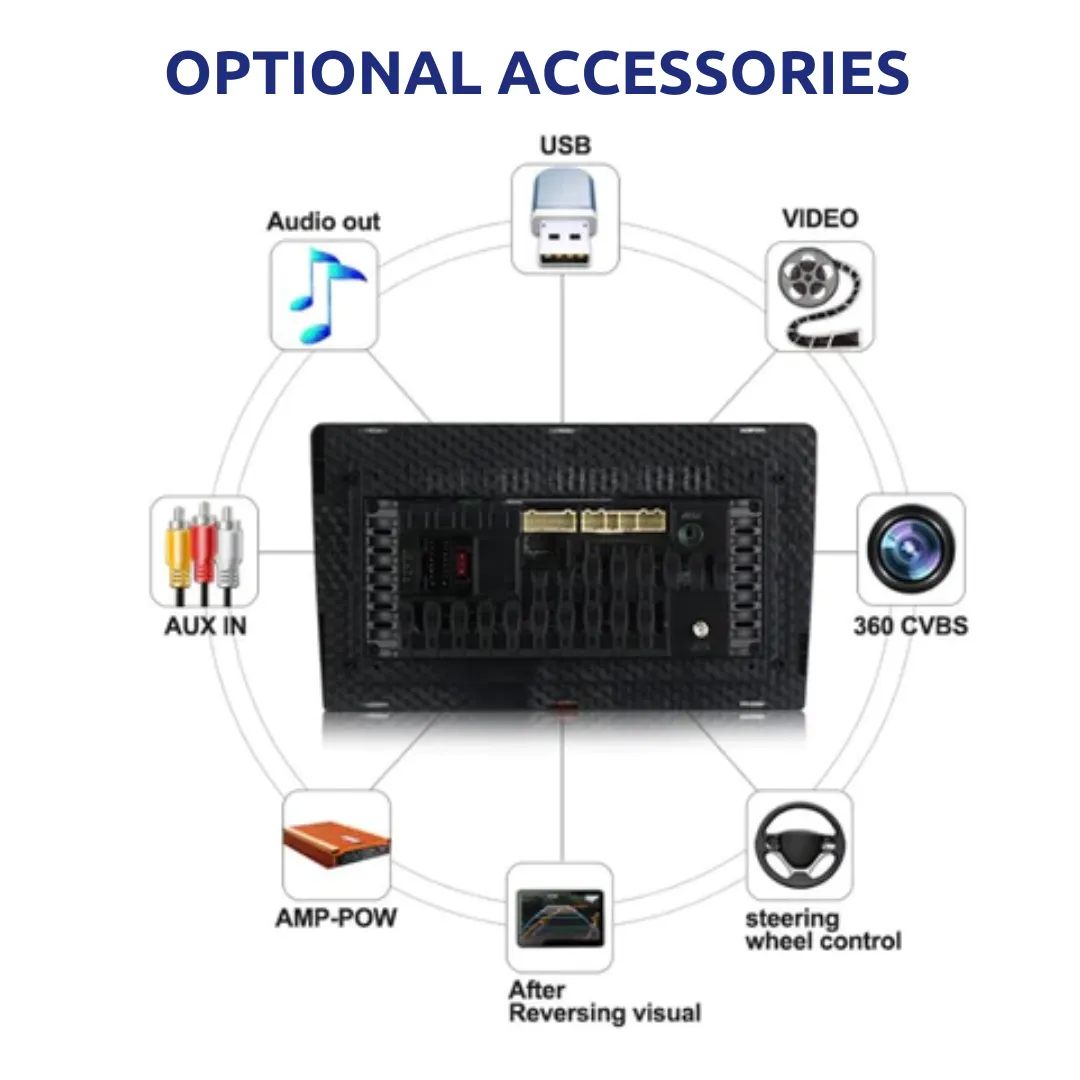 Daiko PRO Car Stereo Wireless Carplay Android Auto For Mazda MX-5 NC 2005-2015