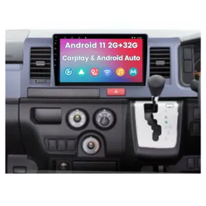 Daiko PRO Car Stereo Wireless Carplay Android Auto For Toyota Hiace 2010-2018