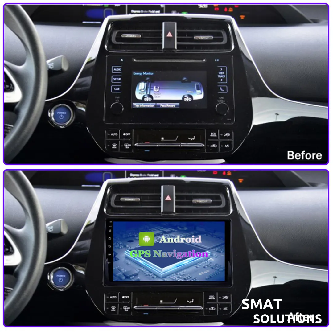 Daiko PRO Car Stereo Wireless Carplay Android Auto For Toyota Prius 2015-2020
