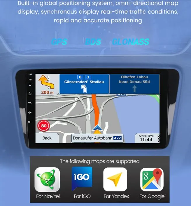 Daiko PRO Car Stereo Wireless Carplay Android Auto For Toyota Prius Alpha Wagon
