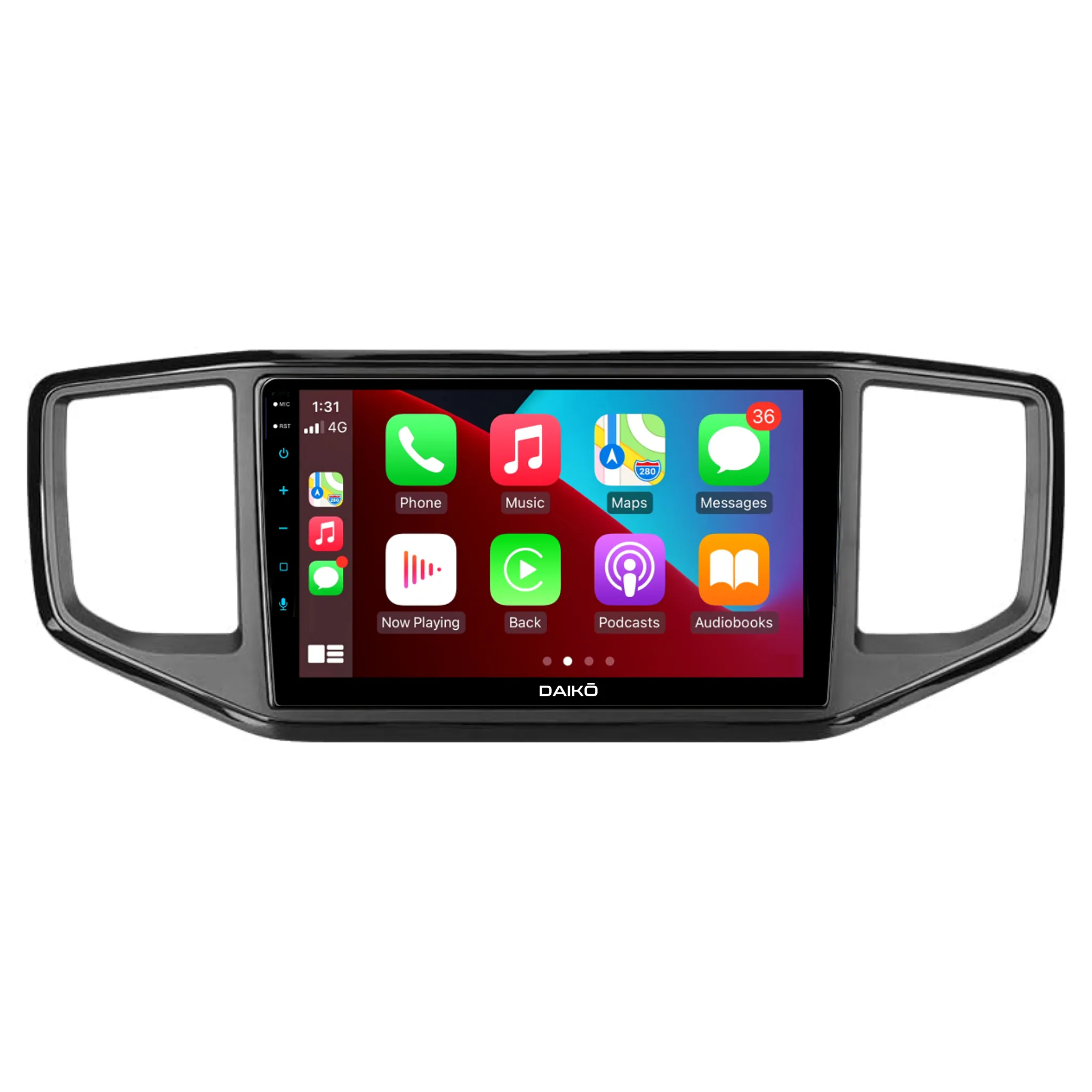 Daiko PRO Car Stereo Wireless Carplay Android Auto For Volkswagen Amarok 2017 
