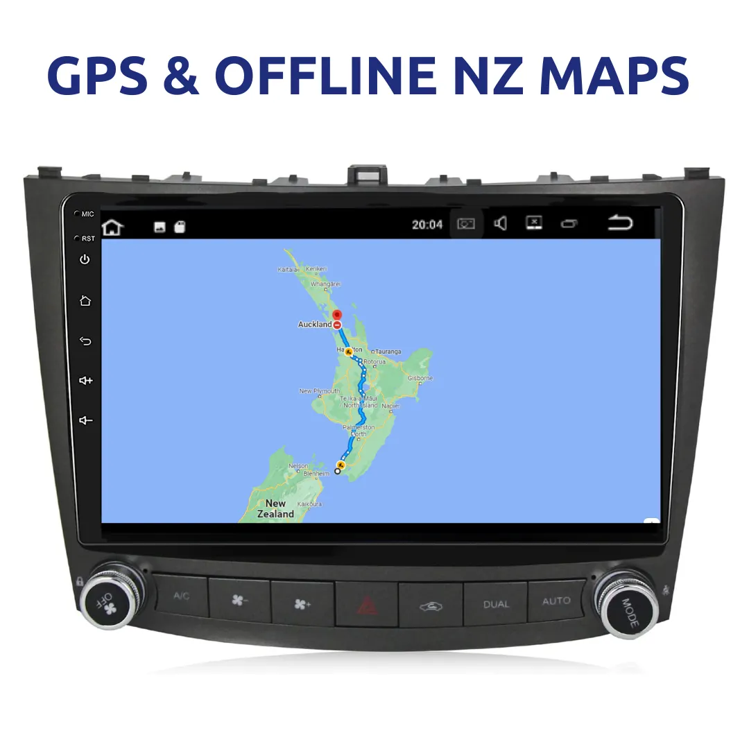 Daiko PRO Multimedia Unit Wireless Carplay Android Auto ForLexus IS250 2005-2012