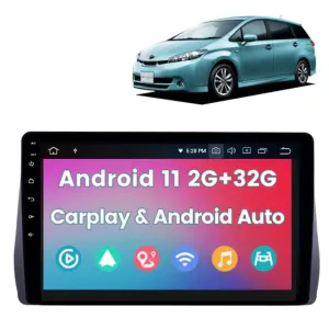 Daiko PRO Multimedia Unit Wireless Carplay Android Auto ForToyota Wish 2009-2017