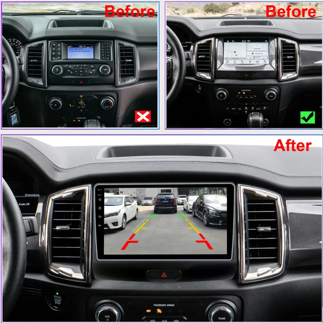 Daiko Ultra Car Stereo Wireless Carplay Android Auto For Ford Ranger 2019-2022