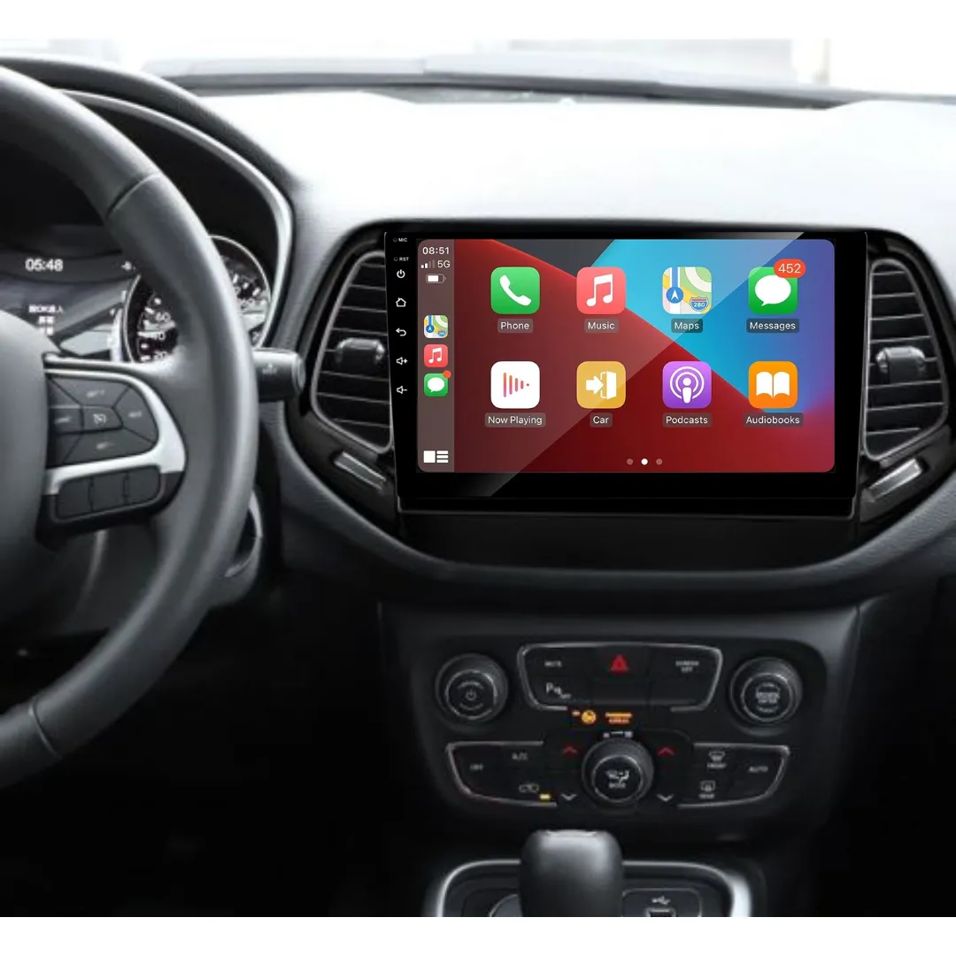 Daiko Ultra Car Stereo Wireless Carplay Android Auto For Jeep Compass 2017-2019