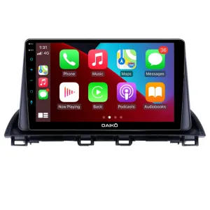 Daiko Ultra Car Stereo Wireless Carplay Android Auto For Mazda 3 Axela 2013-2019 WITH FACTORY SCREEN