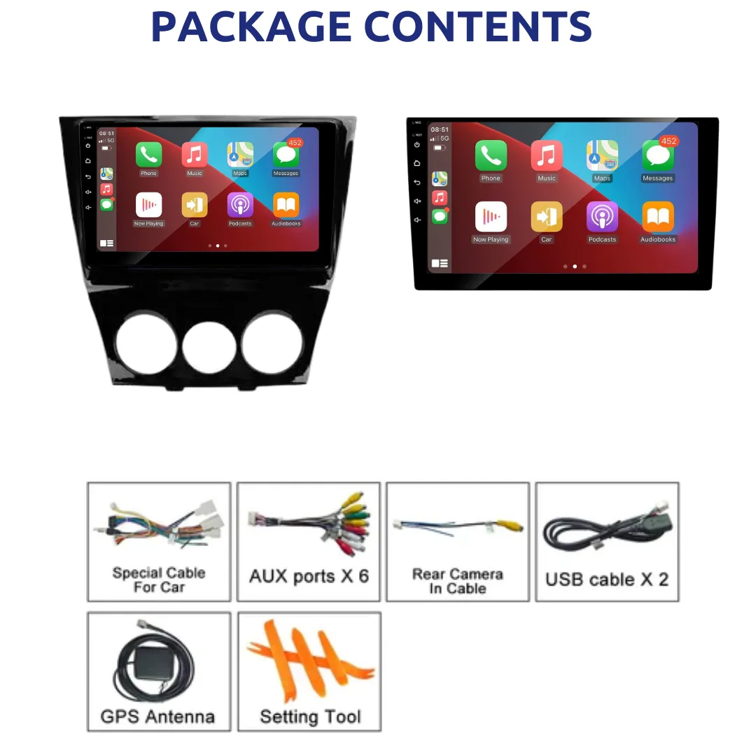 Daiko X Multimedia Unit Wireless Carplay Android Auto For Mazda RX-8 2003-2008