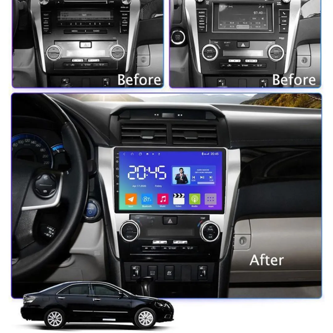 Daiko X Multimedia Unit Wireless Carplay Android Auto For Toyota Camry 2012-2017