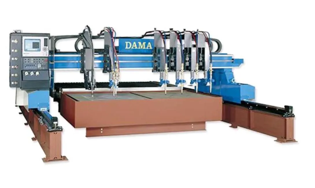DAMA POWER HIGH SPEED CNC FLAME & PLASMA CUTTING MACHINE
