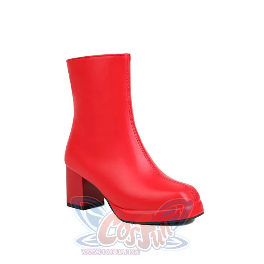 Deadpool & Wolverine Wade Winston Female Lady Deadpool Cosplay Shoes C09171