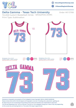 Delta Gamma Texas Tech University #13785