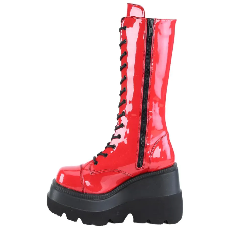 DemoniaCult SHAKER 72 Red Boots