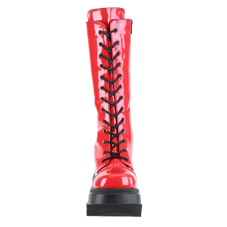 DemoniaCult SHAKER 72 Red Boots
