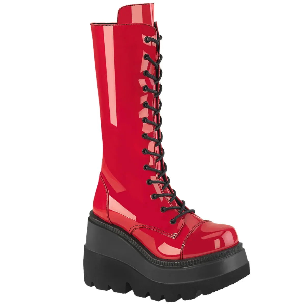 DemoniaCult SHAKER 72 Red Boots