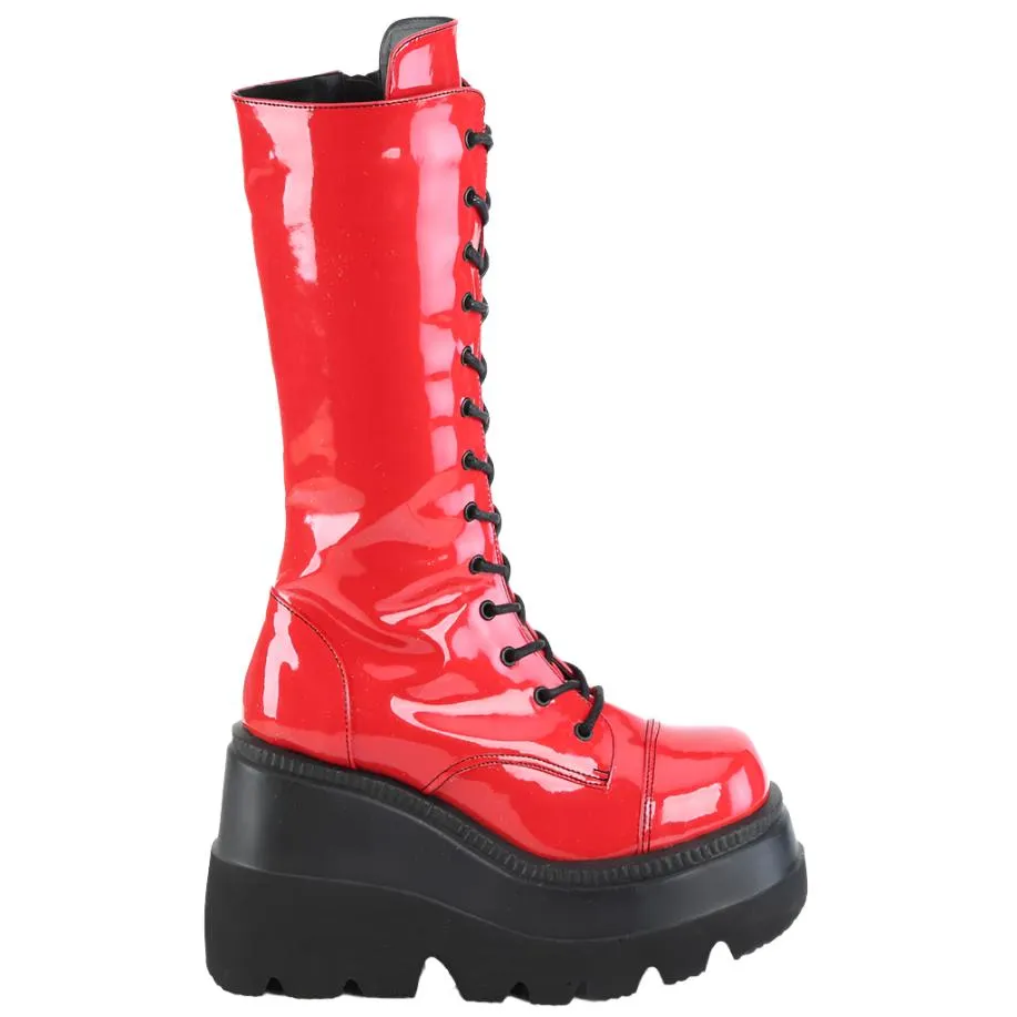 DemoniaCult SHAKER 72 Red Boots