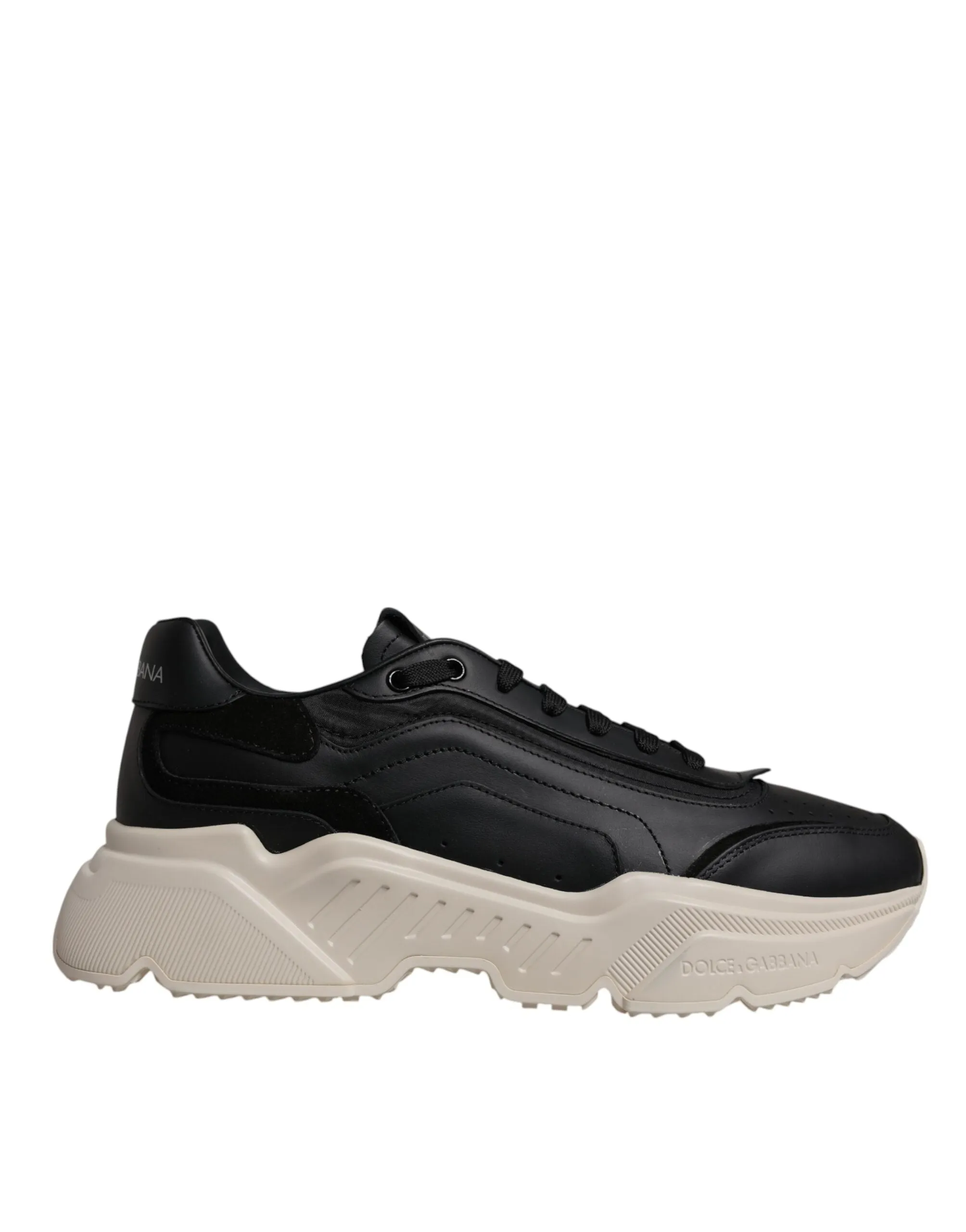 Dolce & Gabbana Black White Daymaster Low Top Sneakers Shoes
