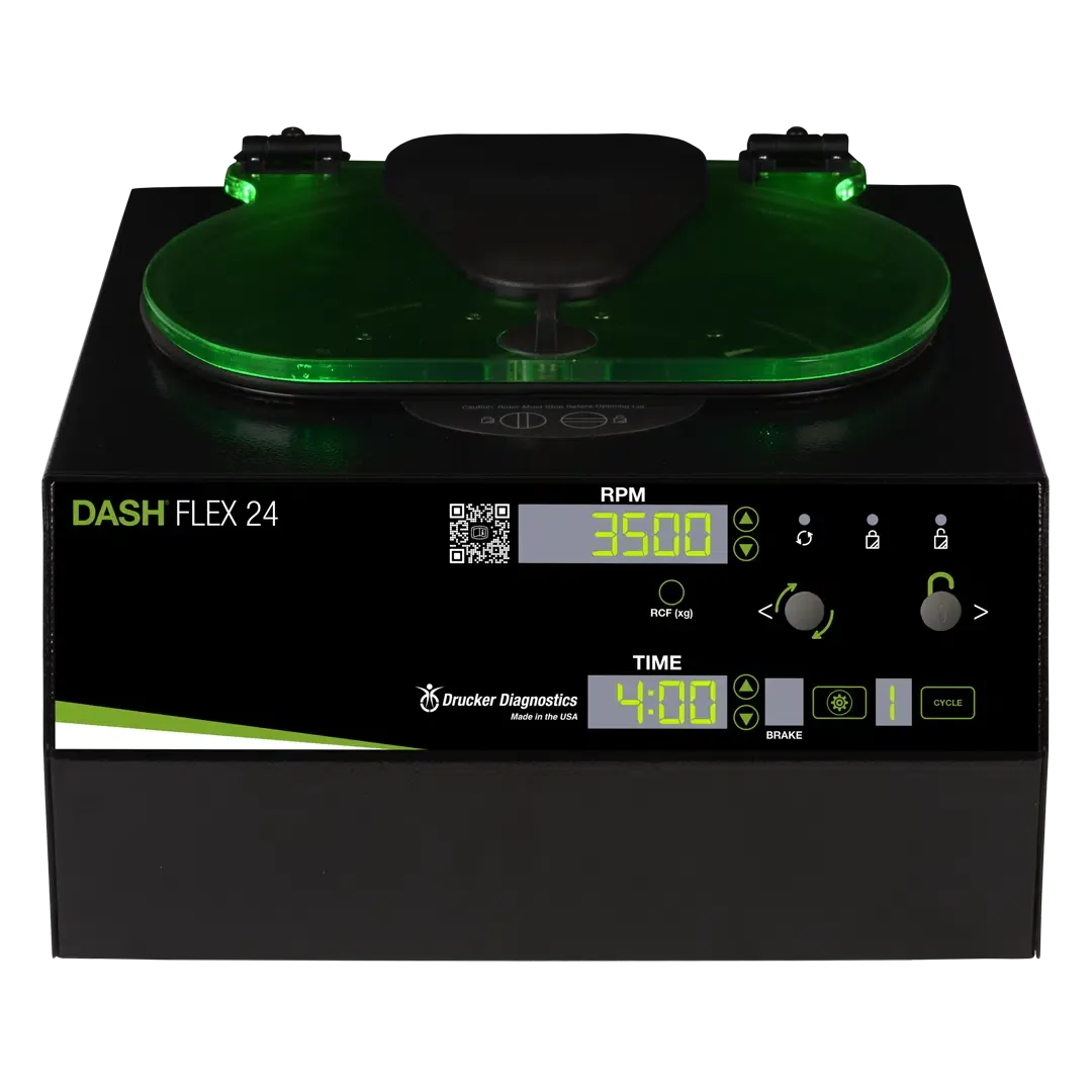 Drucker DASH Flex 24 LED Centrifuge