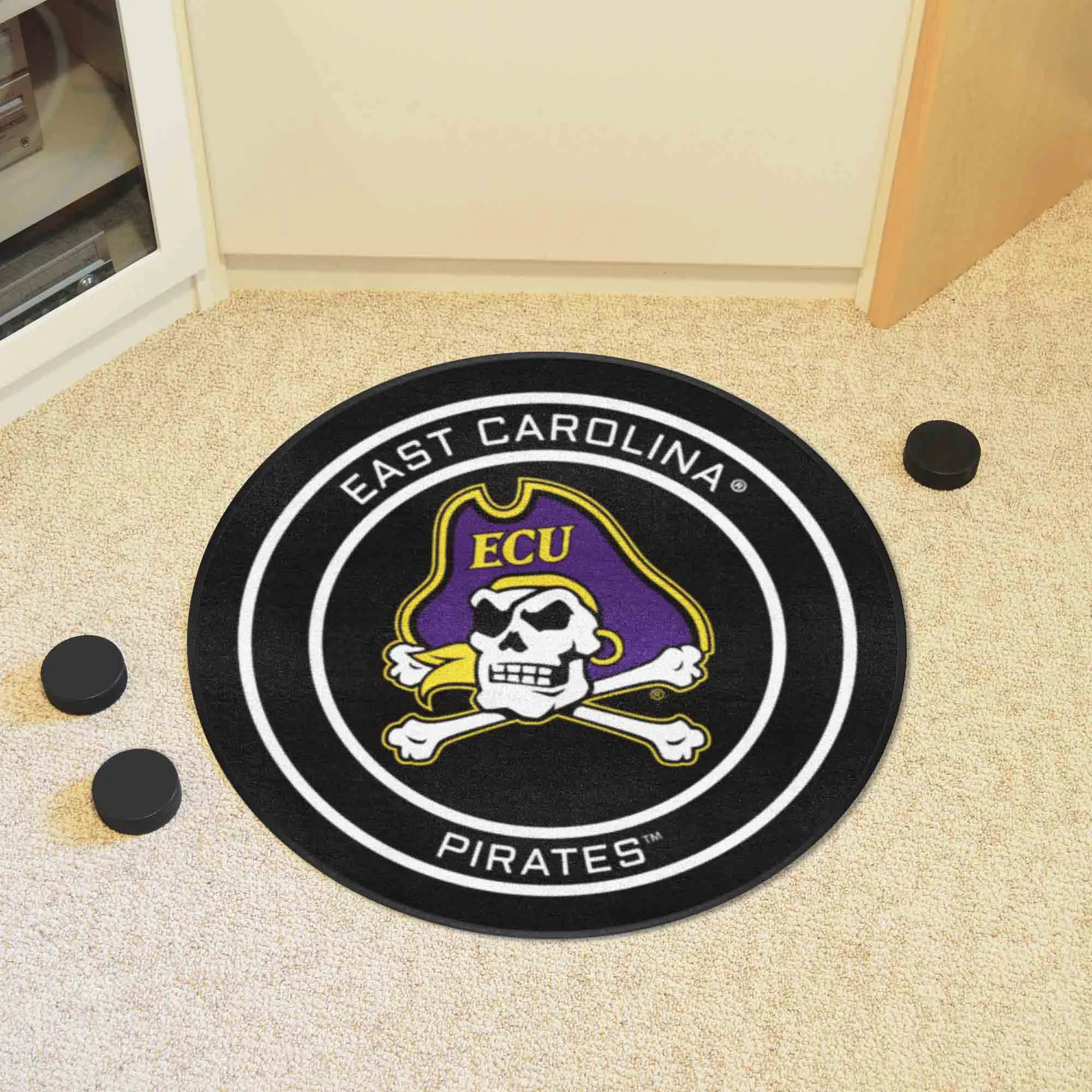 East Carolina University Puck Mat