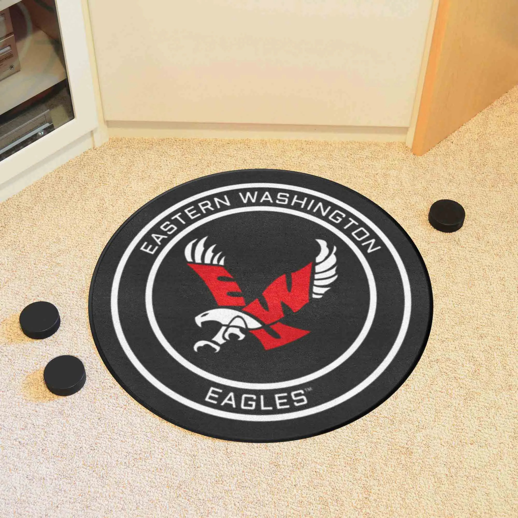 Eastern Washington University Puck Mat