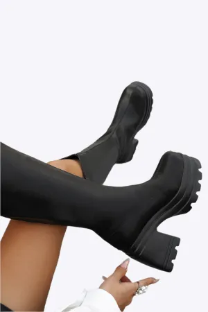 Emily - Chic Modern Design Woman's Knee High Boots