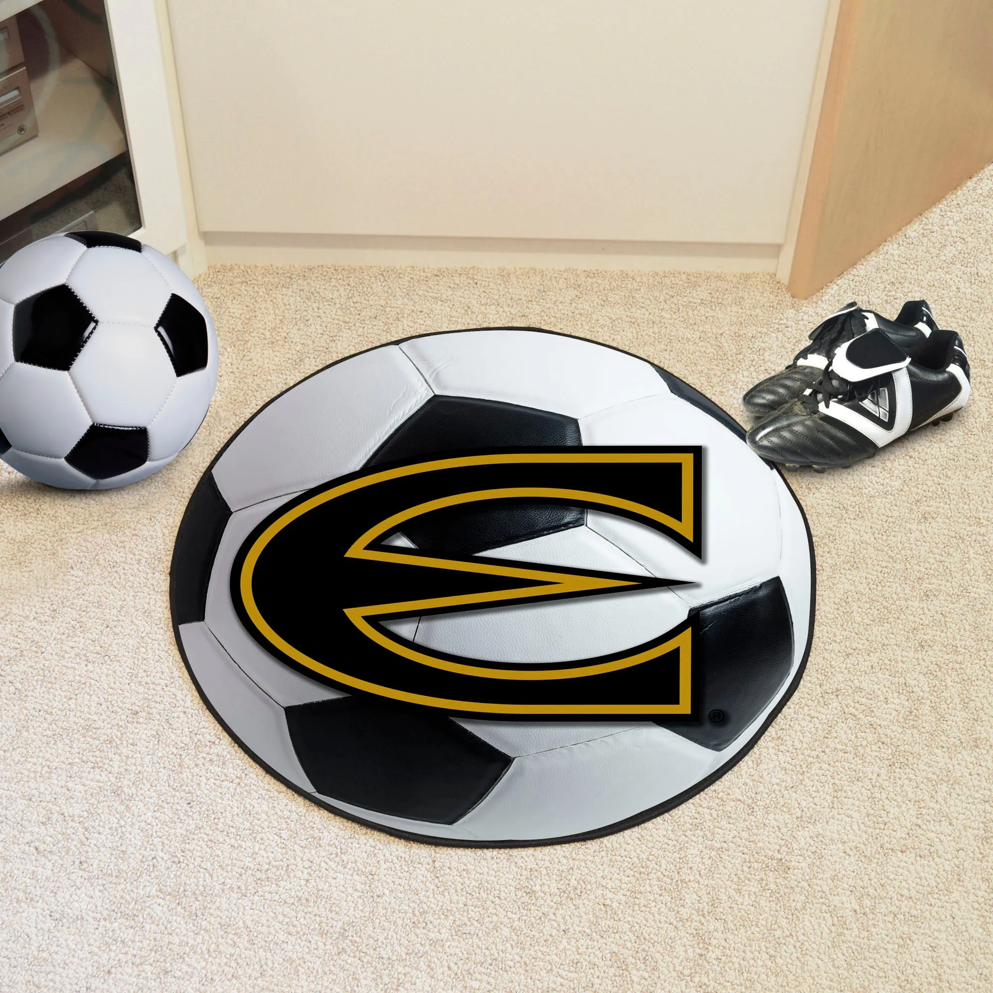 Emporia State University Soccer Ball Mat