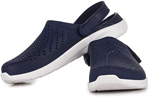 Ethics Men's Rubber Clogs Blue