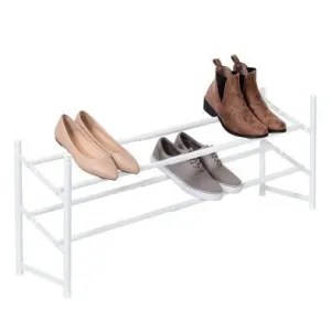 EXPANDABLE SHOE RACK- WHITE