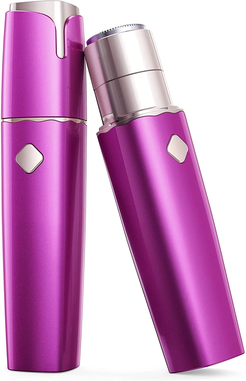 Facial Hair Removal for Women, Lithium-Ion Women's Painless Hair Remover, Rechargeable, Precise Trimmer / Hair Removal for Ladies, 600-mAh Battery, IPX7 Waterproof (Type-A Charge)
