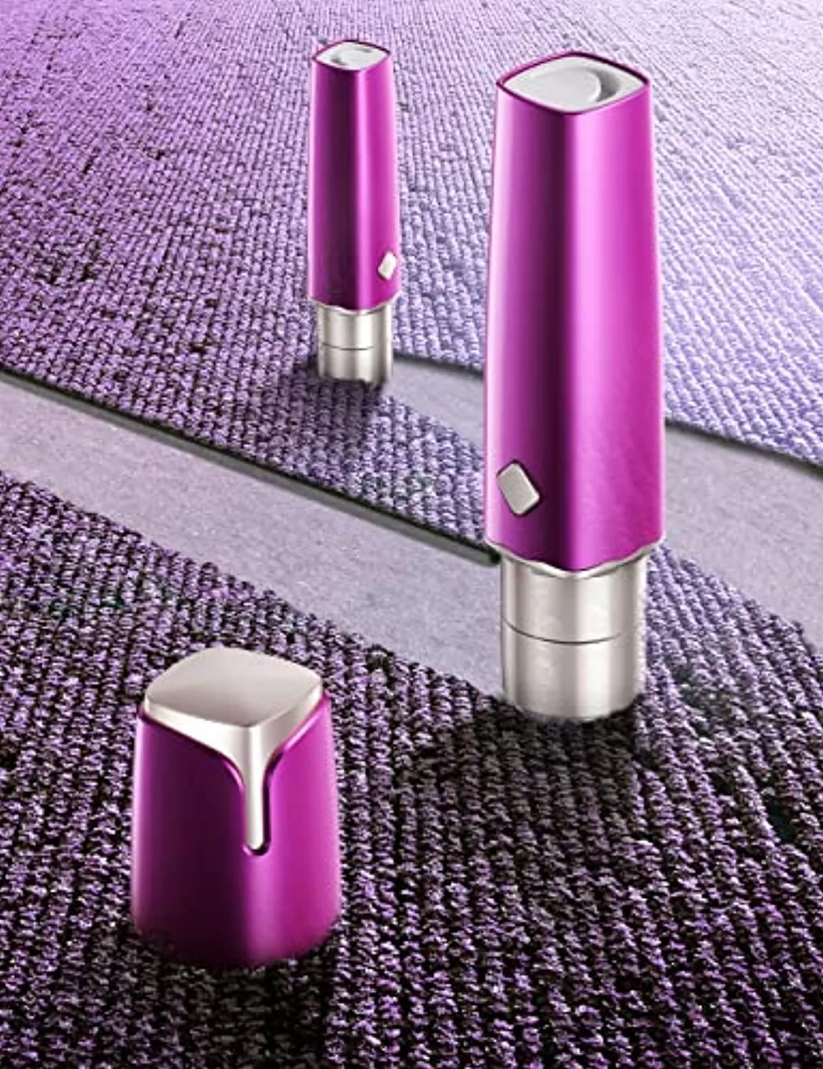 Facial Hair Removal for Women, Lithium-Ion Women's Painless Hair Remover, Rechargeable, Precise Trimmer / Hair Removal for Ladies, 600-mAh Battery, IPX7 Waterproof (Type-A Charge)