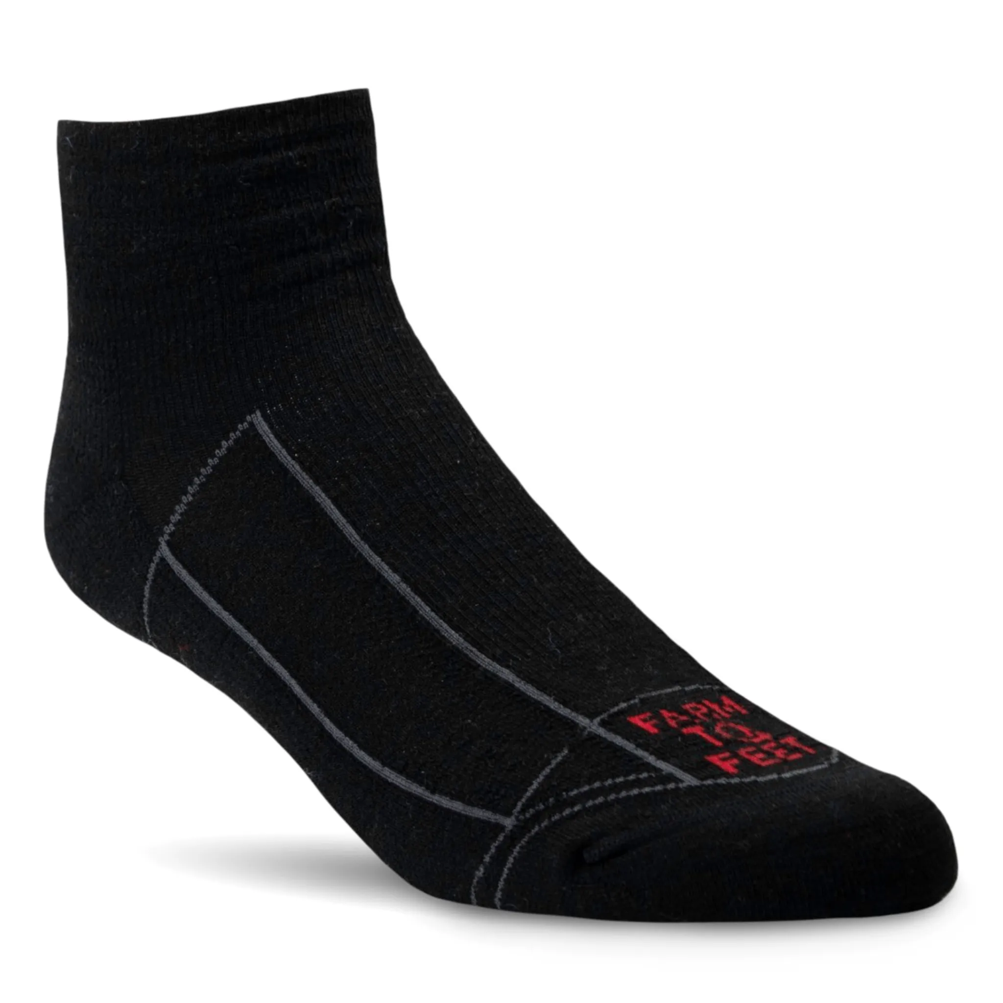 Farm to Feet Greensboro 1/4 Crew Light Cushion Socks
