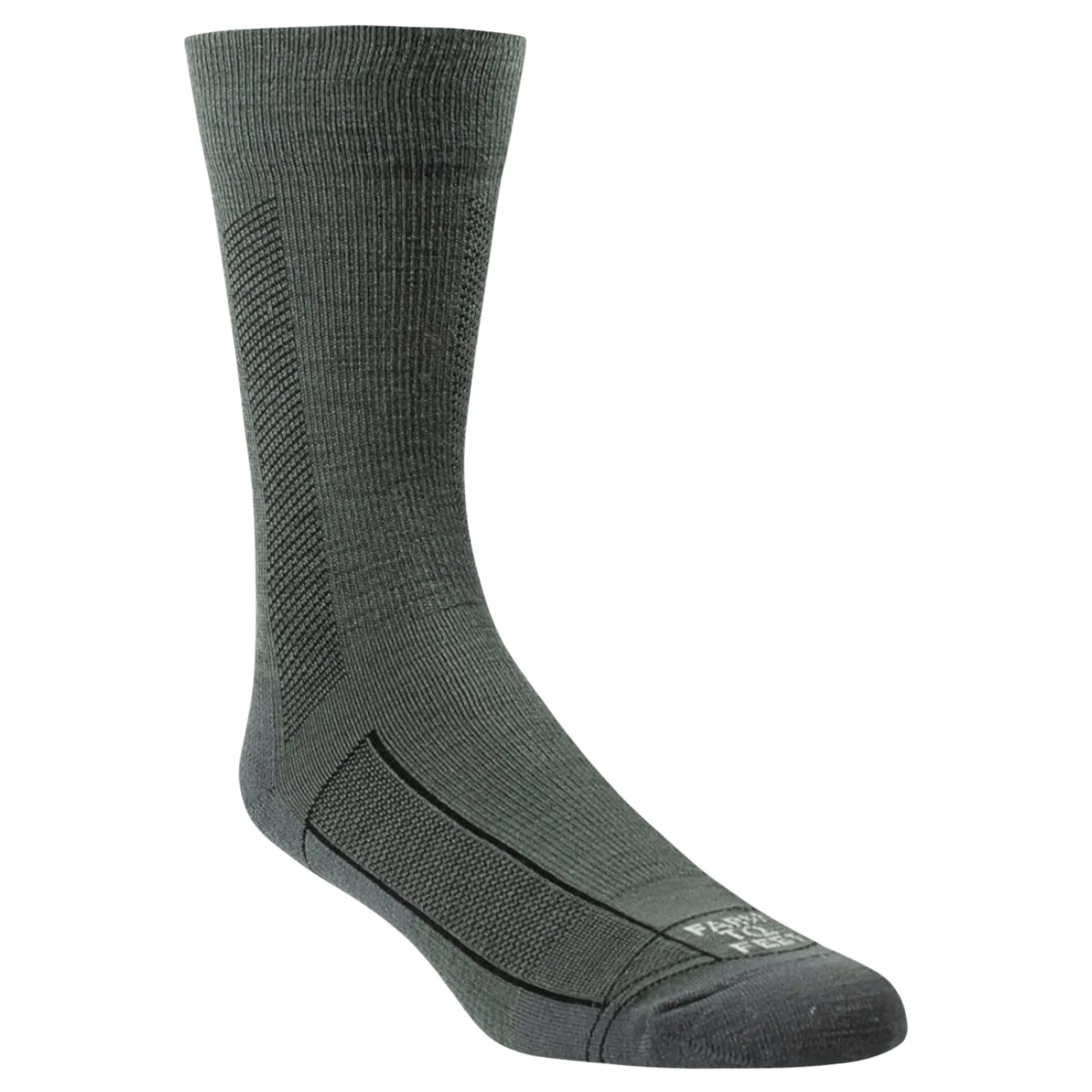 Farm to Feet Greensboro Light Cushion 3/4 Crew Socks