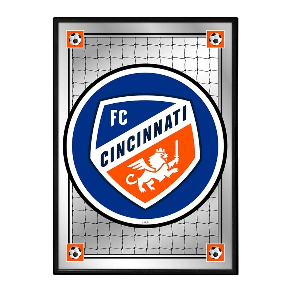 FC Cincinnati: Team Spirit - Framed Mirrored Wall Sign
