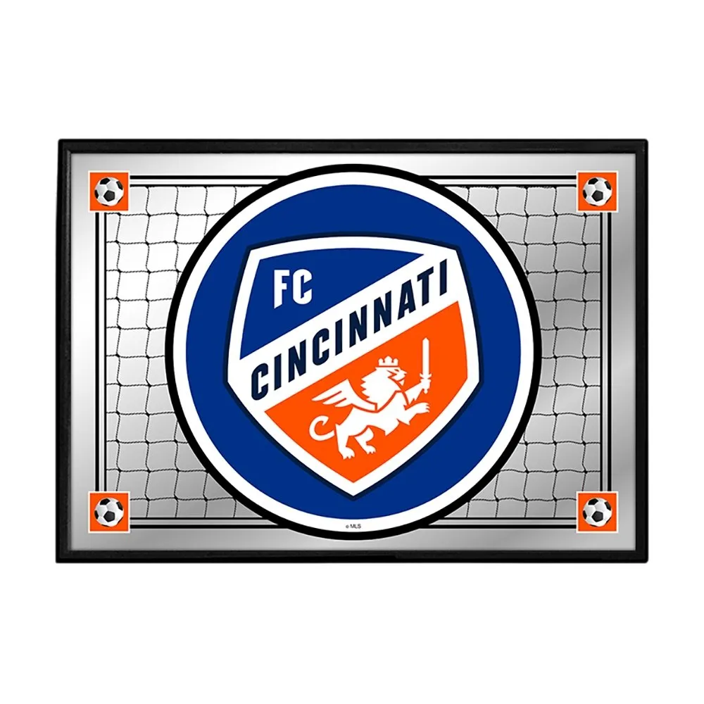 FC Cincinnati: Team Spirit - Framed Mirrored Wall Sign