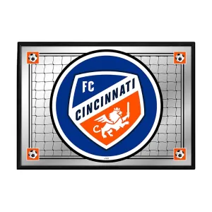 FC Cincinnati: Team Spirit - Framed Mirrored Wall Sign