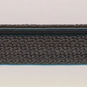 Flash Line Knit Piping  #105 Steel Black & Silver