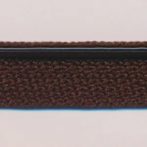 Flash Line Knit Piping  #36 Smoke Brown & Silver