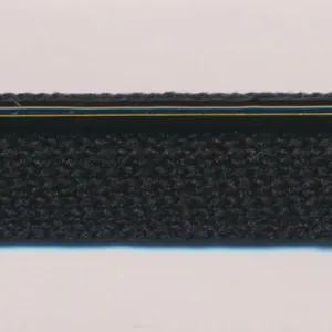 Flash Line Knit Piping  #505 Black & Gold