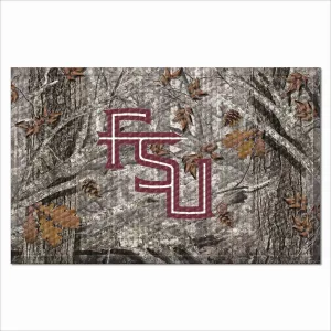 Florida State University Camo Scraper Mat