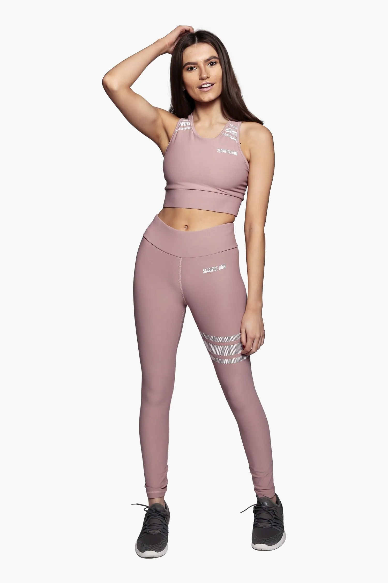 Flourish - Mock Neck - Sports Bra