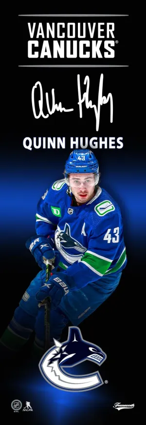 Frameworth Sports NHL Player Plaque - Quinn Hughes