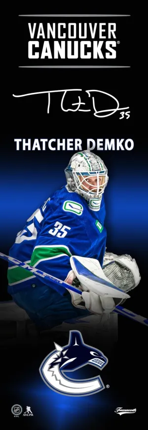 Frameworth Sports NHL Player Plaque - Thatcher Demko