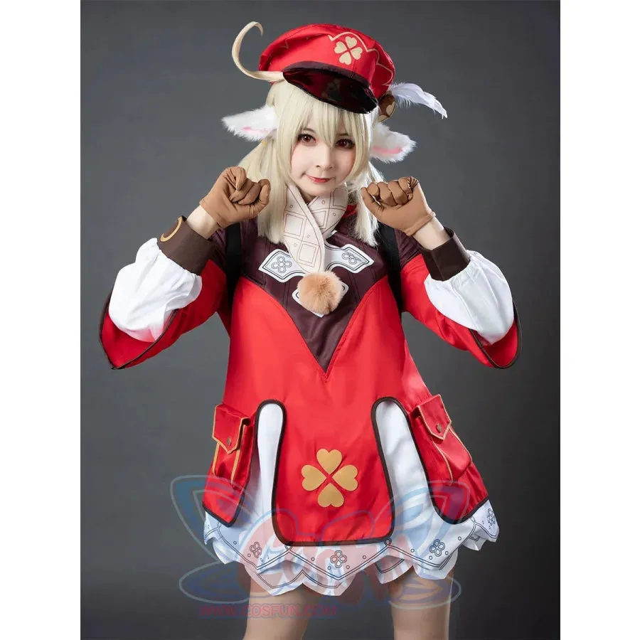 Game Genshin Impact Klee Cosplay Costume C00044