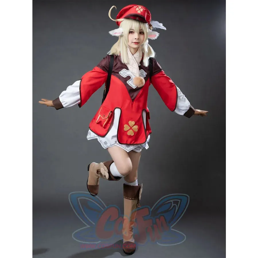 Game Genshin Impact Klee Cosplay Costume C00044